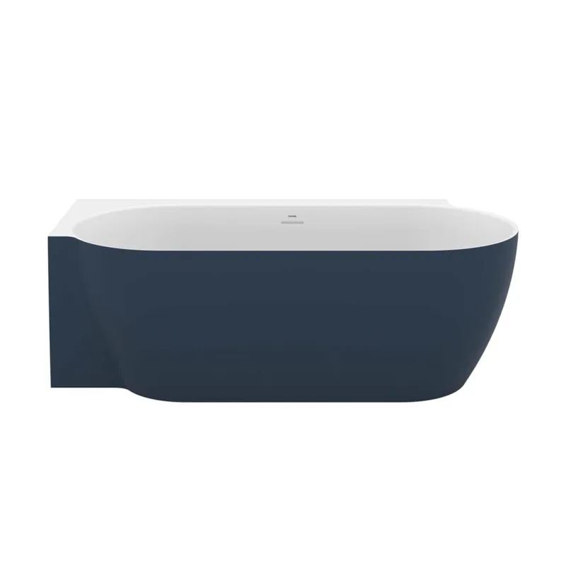 Laatste Kans Vana Ravak Freedom Corner II Tec 175x86 oválná akrylátová volně stojící, grey green/bílá, krytka odtoku bílá, levá, CC91400000