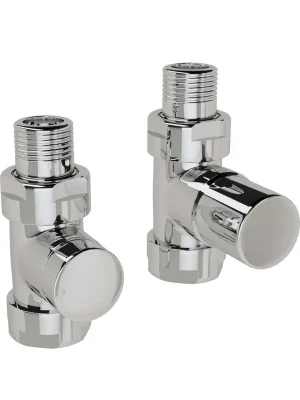 Laatste Kans Ventil Zehnder přímý, šroubení pro zpátečku 1/2", Set C, chrom, Z-838948