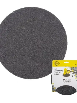 ABRASIVES Brusný výsek na suchý zip 225 mm, 1bal/5ks zr. 100 Weekendaanbieding