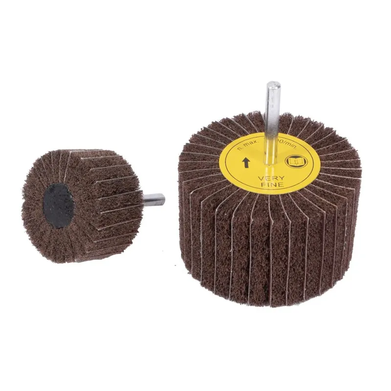 Cenově Výhodný ABRASIVES Kotouč brusný vliesový lamelový na stopce 40x20x6 mm, zr. 240, very fine