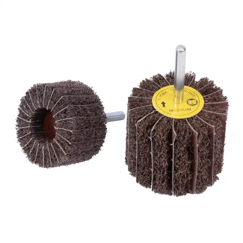 ABRASIVES Kotouč brusný vliesový lamelový na stopce 60x50x6 mm, zr. 120, medium Tovární Cena