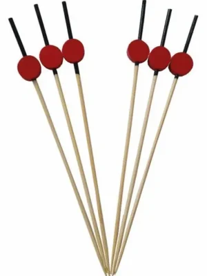 Nu Kopen B0212B napichovátka na jednohubky červené 12cm