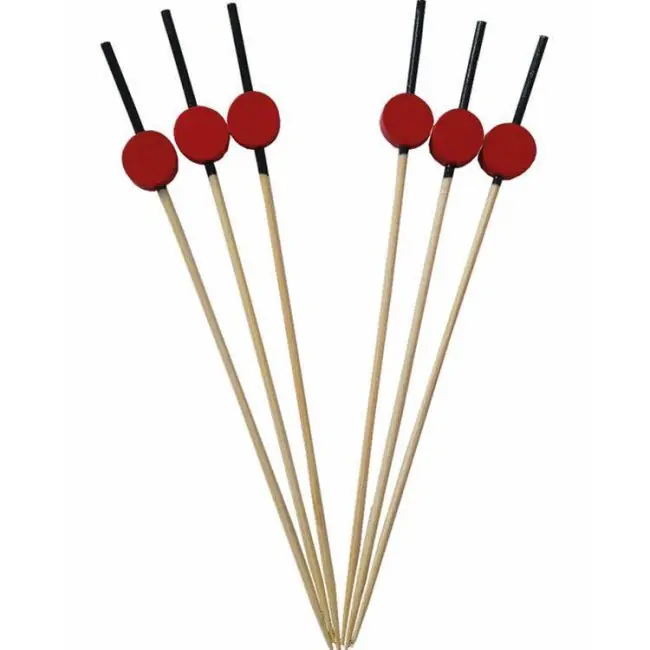 Nu Kopen B0212B napichovátka na jednohubky červené 12cm