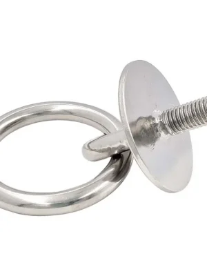 Snelle Levering Deska kruhová s okem a kroužkem 8mm se šroubem NEREZ