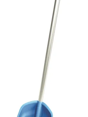 Dětská lopata LOAD BABY s kovovou násadou 71 cm - barva světle modrá Snelle Levering
