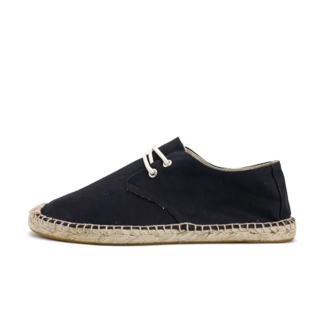 Espadrilky textilní boty Night deep - černé - Velikost 42 Tijdelijk Beschikbaar