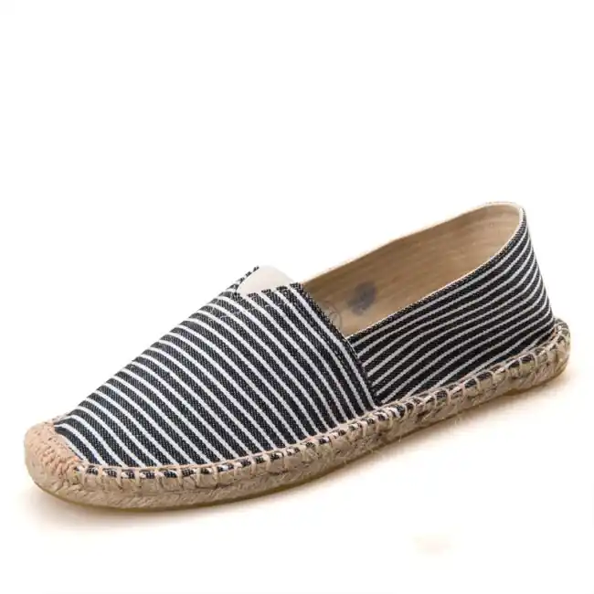 Espadrilky textilní boty Stripes - modro bílá - Velikost 42 Výprodej