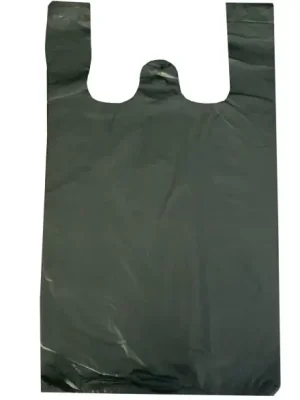 HDPE Taška v bloku 240 plus 130x420mm - černá 100ks Snelle Levering