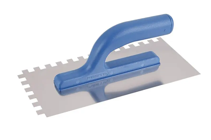 Hladítko FESTA nerez 280x130mm zub e10 Merkproduct