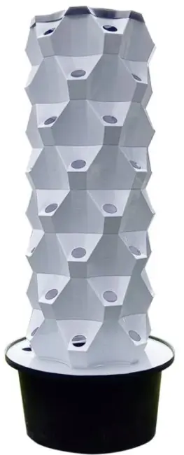 Hydroponická pěstební věž 48 míst 63 x 63 x 155 cm Nejprodávanější
