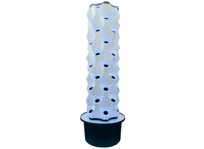 Hydroponická pěstební věž 60 míst 63 x 63 x 187 cm Must-Have
