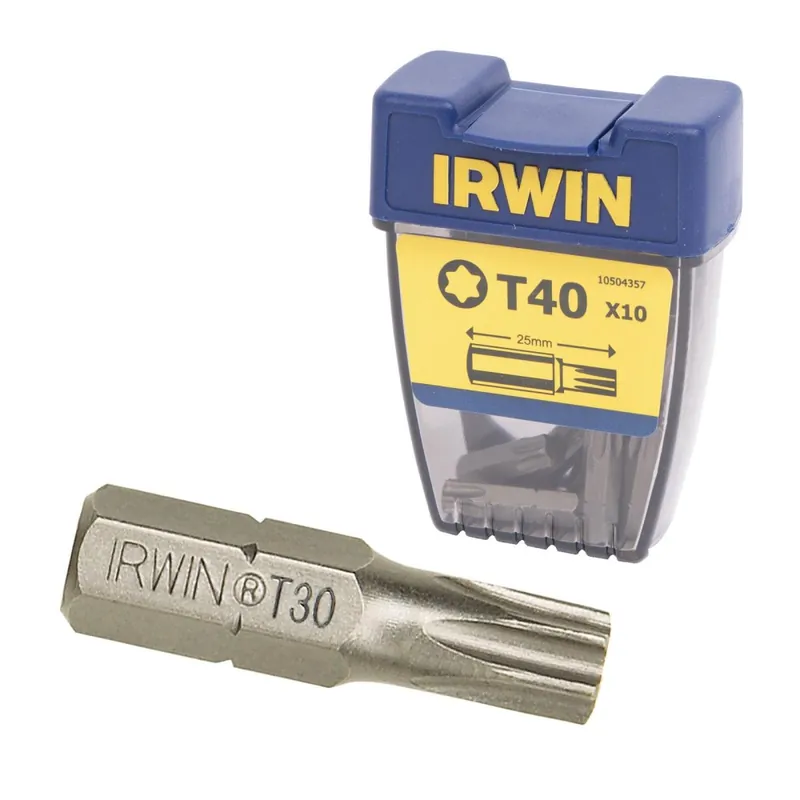 Direct Beschikbaar IRWIN Bit 1/4" / 25 mm TRX 1bal/10ks T27