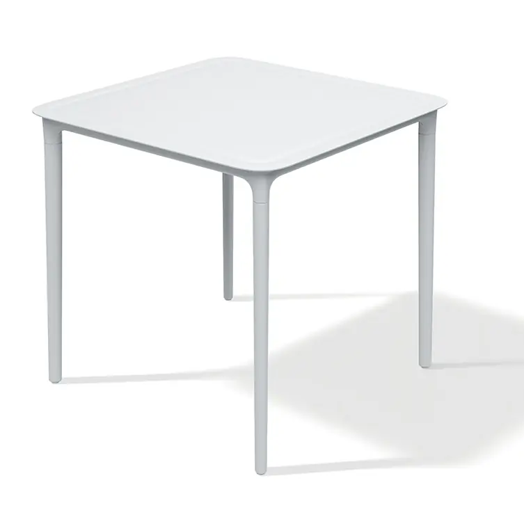 Jídelní čtvercový stůl RIMO 775x775x745 - barva bílá Speciale Aanbieding