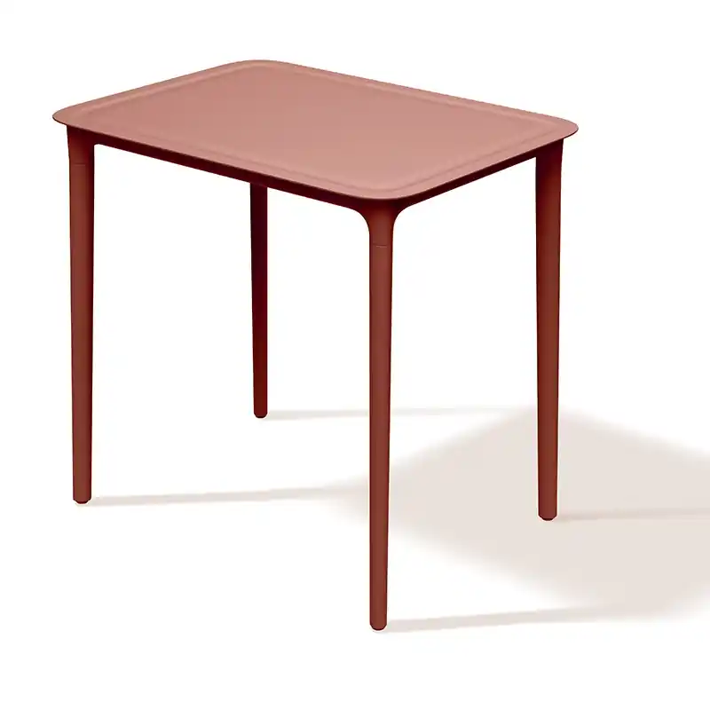 Exclusieve Aanbieding Jídelní obdélníkový stůl RIMO 775x575x745 - barva pálená cihla