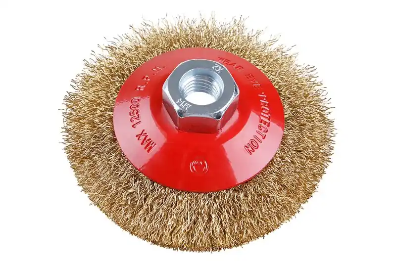 Kartáč rotační miskový FESTA vlnitý 100x20mm M14 Premium