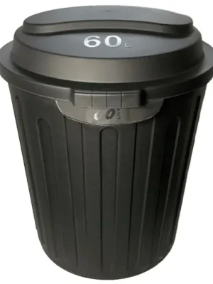 Koš na odpad průmyslový 60l černý Odeslání Ihned