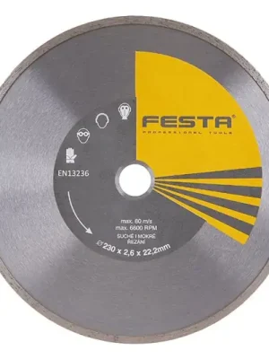 Denní Nabídka Kotouč diamantový FESTA plný 230x2.6x22.2mm