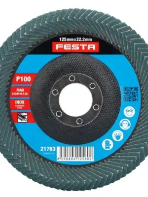 Certifikovaný Kotouč lamelový oboustranný FESTA 125mm P100