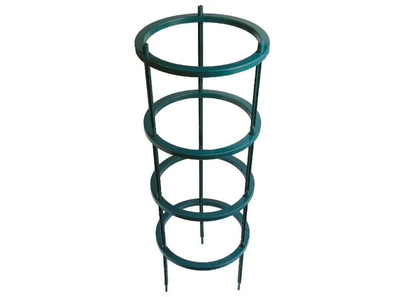 Sleva Kruhová podpěra rostlin 92cm 4 kruhy průměr 32 cm