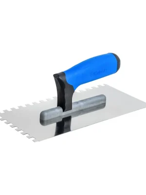 Aanbieding KUBALA Hladítko nerezové zubové softgrip 270x130 mm, zub 12x12 mm