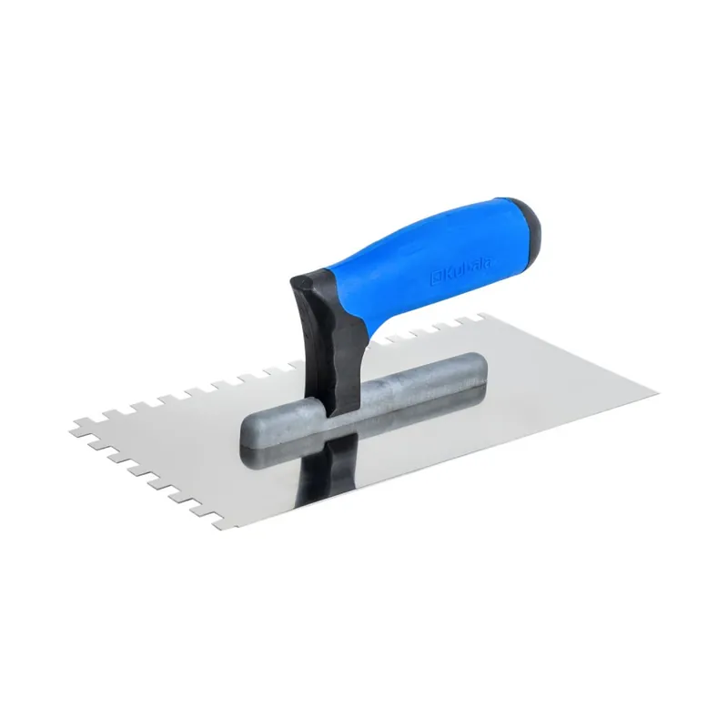 Aanbieding KUBALA Hladítko nerezové zubové softgrip 270x130 mm, zub 12x12 mm