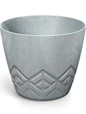 Actieprijs Květináč ARECO BETON EFFECT 17,8 cm - barva beton