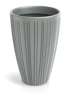 Actieprijs Květináč FERO ROUND HIGH 48 cm - barva betonová šedá