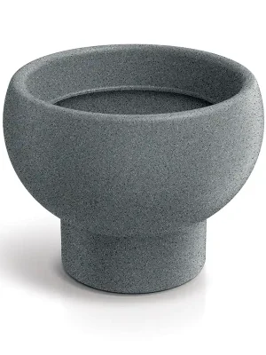 Beste Prijs Květináč GANE 26 cm- barva granitová šedá