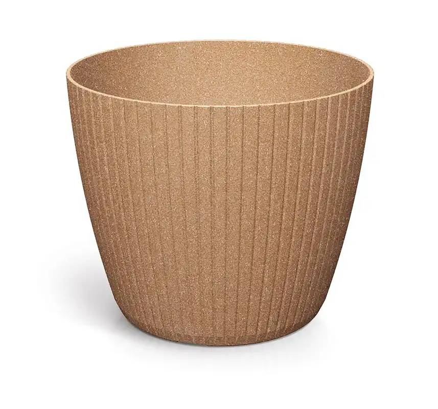 Beperkt Aanbod Květináč LAMIA ECO WOOD 19,8 cm - barva naturo ECO