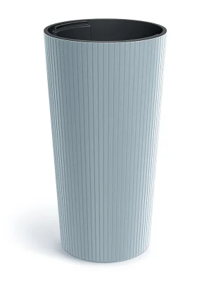 Weekendaanbieding Květináč LAMIA SLIM 20 cm - barva světle šedá