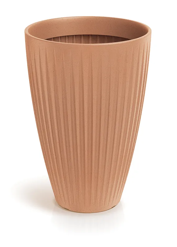 Alleen Vandaag Květináč LATIA ROUND HIGH 40 cm - barva terakota