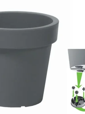 Beperkt Aanbod Květináč LOFLY 58, 2 cm - barva šedý kámen