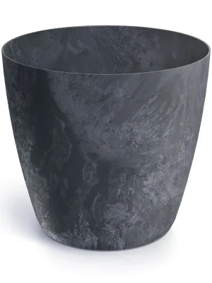Weekendaanbieding Květináč MATE BETON EFFECT 23,8 cm - barva antracit