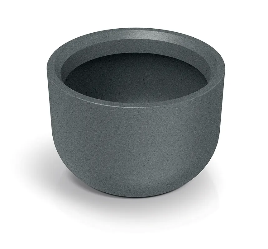 Beperkte Voorraad Květináč MOLTA ROUND 60 cm - barva granitová šedá