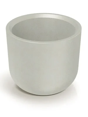 Beperkt Aanbod Květináč MOLTA ROUND HIGH 40 cm - barva písková