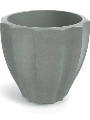 Beperkt Aanbod Květináč RONA ROUNDE 40 cm - barva betonová šedá