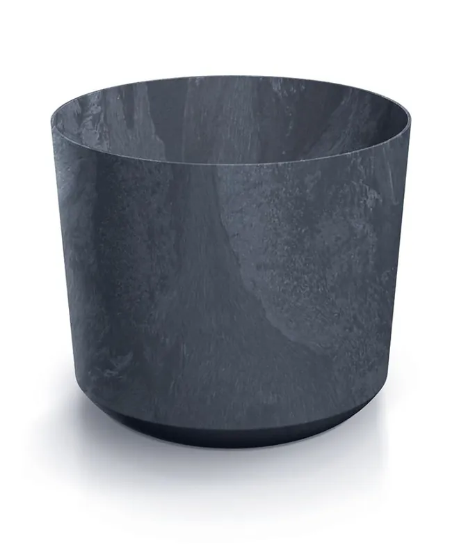 Actieprijs Květináč TUBO BETON EFFECT 10,8 cm - barva antracit