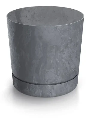 Beperkt Aanbod Květináč TUBO P BETON EFFECT 33,8 cm - barva marengo