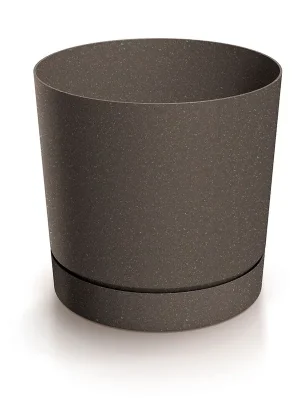 Beste Prijs Květináč TUBO P ECO WOOD 23,9 cm - barva káva ECO