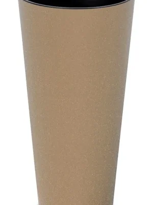 Aanbieding Květináč TUBUS SLIM ECO WOOD s vkladem 25 cm - barva naturo ECO