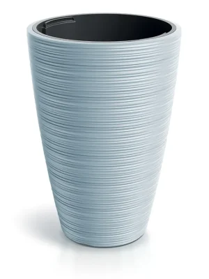Actieprijs Květináč VENA ROUND 34,9 cm - barva světle šedá