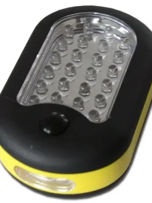 LED svítilna 24 plus 3LED s háčkem a magnetem Expresní Doručení