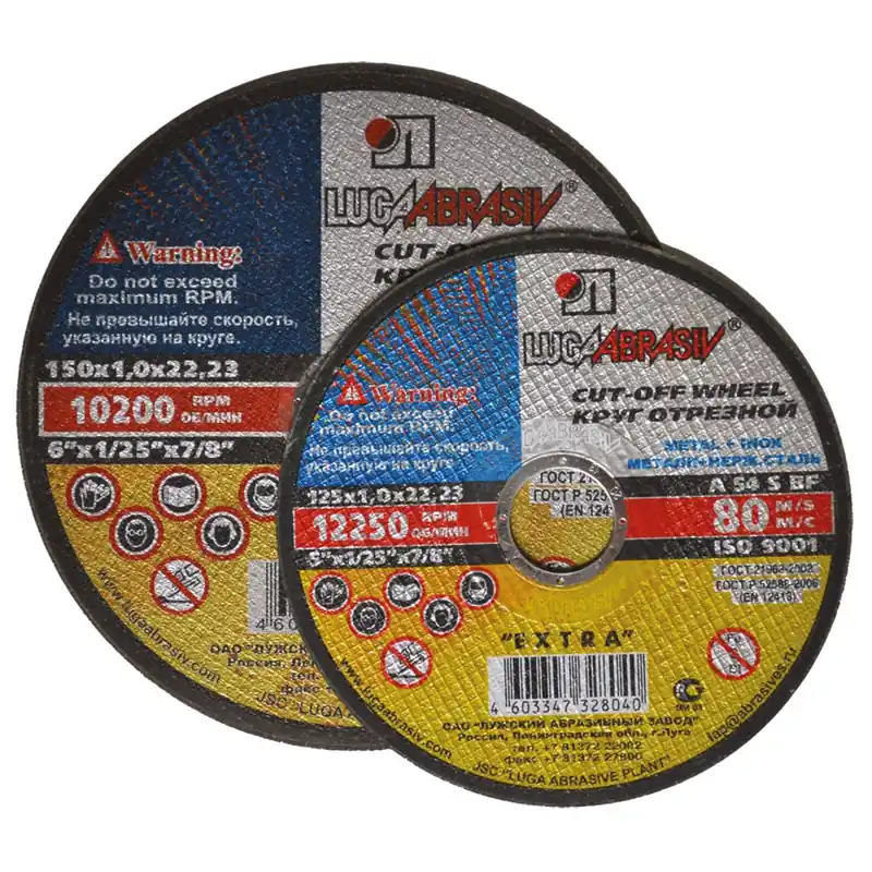 Dokud Zásoby Vydrží LUGA ABRASIVE Kotouč řezný na ocel a nerez 115x2,0x22,2 mm