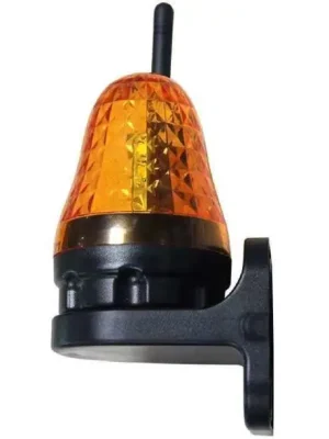 Premium Maják výstražný LED s anténou JD06 12-230V oranžový