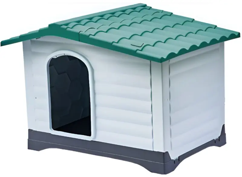 Max 424 plastová bouda pro psa zelená 111 x 84 x 81 cm Finale Výprodej