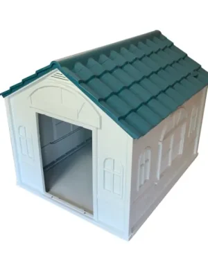 Max 432S plastová bouda pro psa modrá 76 x 65 x 63 cm Nejnovější Verze