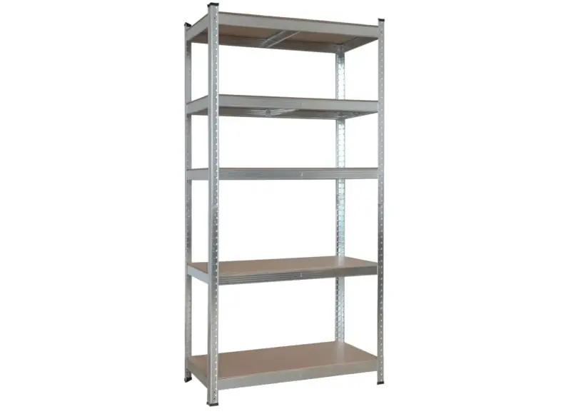 Akční Cena Max Skladový kovový regál 180 x 90 x 40 cm 5 polic 875kg pozinkovaný PR-1894