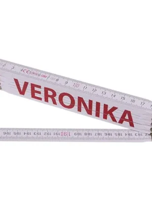 Denní Nabídka Metr skládací 2m VERONIKA (PROFI,bílý,dřevo)