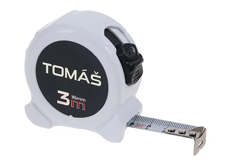 Metr svinovací 3mx16mm TOMÁŠ Meest Verkocht