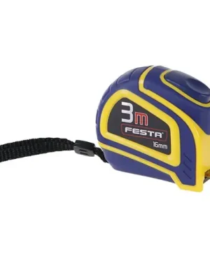 Značkový Metr svinovací FESTA 3mx16mm, nylon